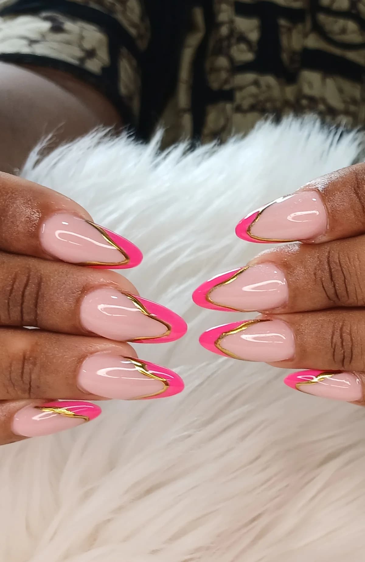 Luxury nail art design 3