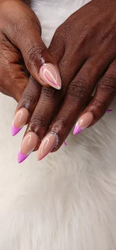 Luxury nail art design 1